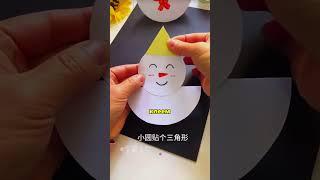 Этих снеговиков - неваляшек сделает даже 5-летка из бумаги за 10 минут